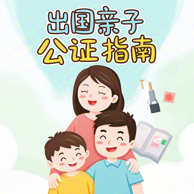 出国亲子关系公证认证指南