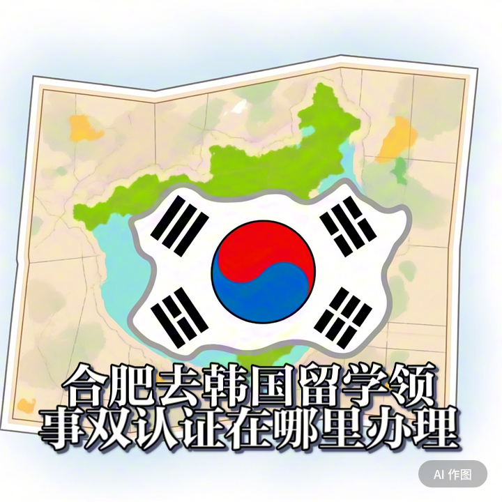 合肥去韩国留学领事双认证在哪里办理？